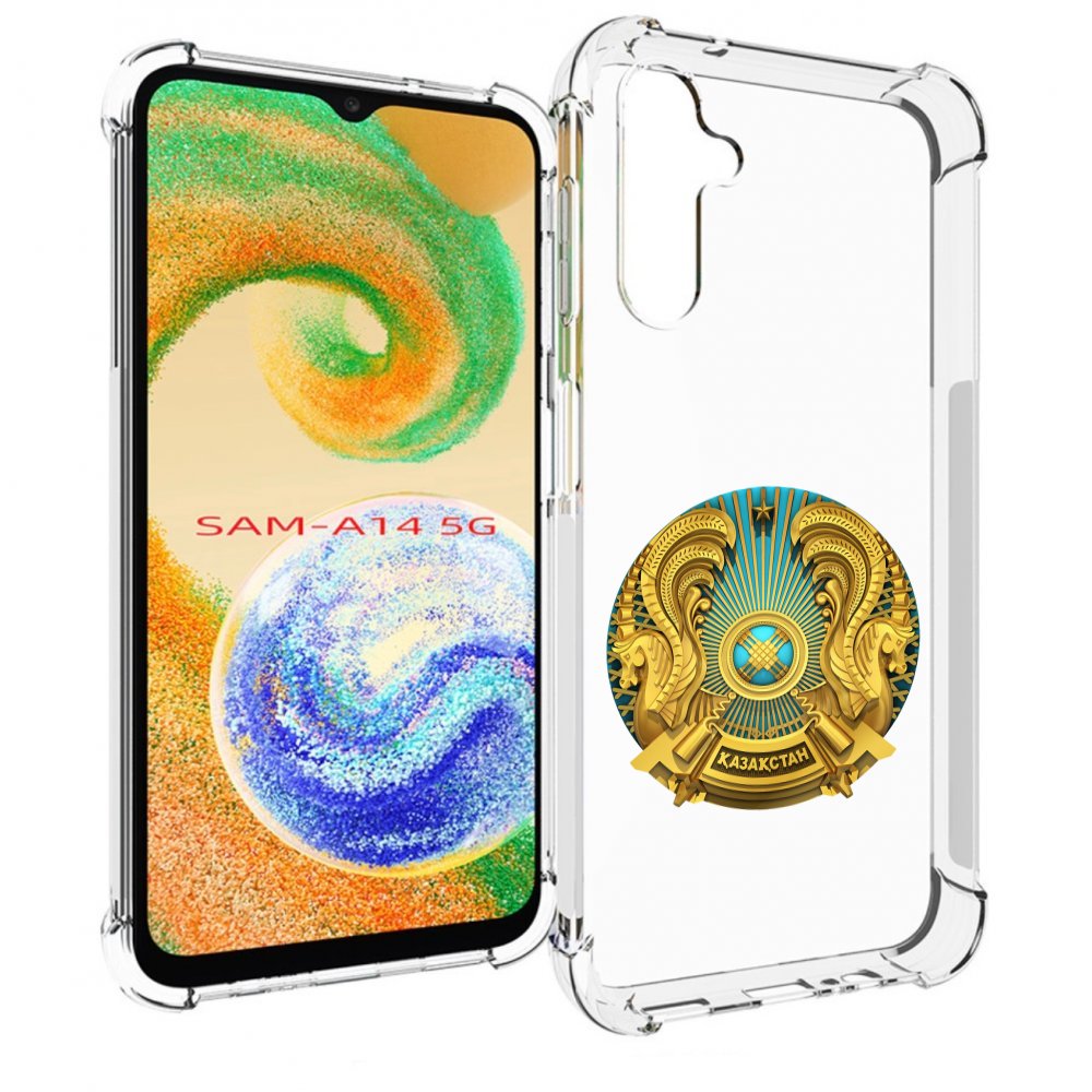 

Чехол MyPads герб-казахстана для Samsung Galaxy A14 5G, Прозрачный, Tocco