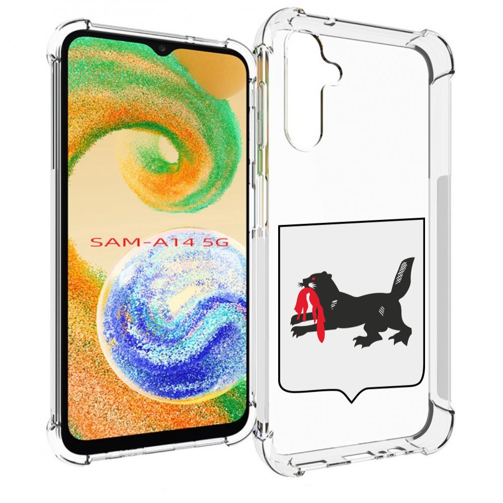 

Чехол MyPads герб-игркутскои-области для Samsung Galaxy A14 5G, Прозрачный, Tocco