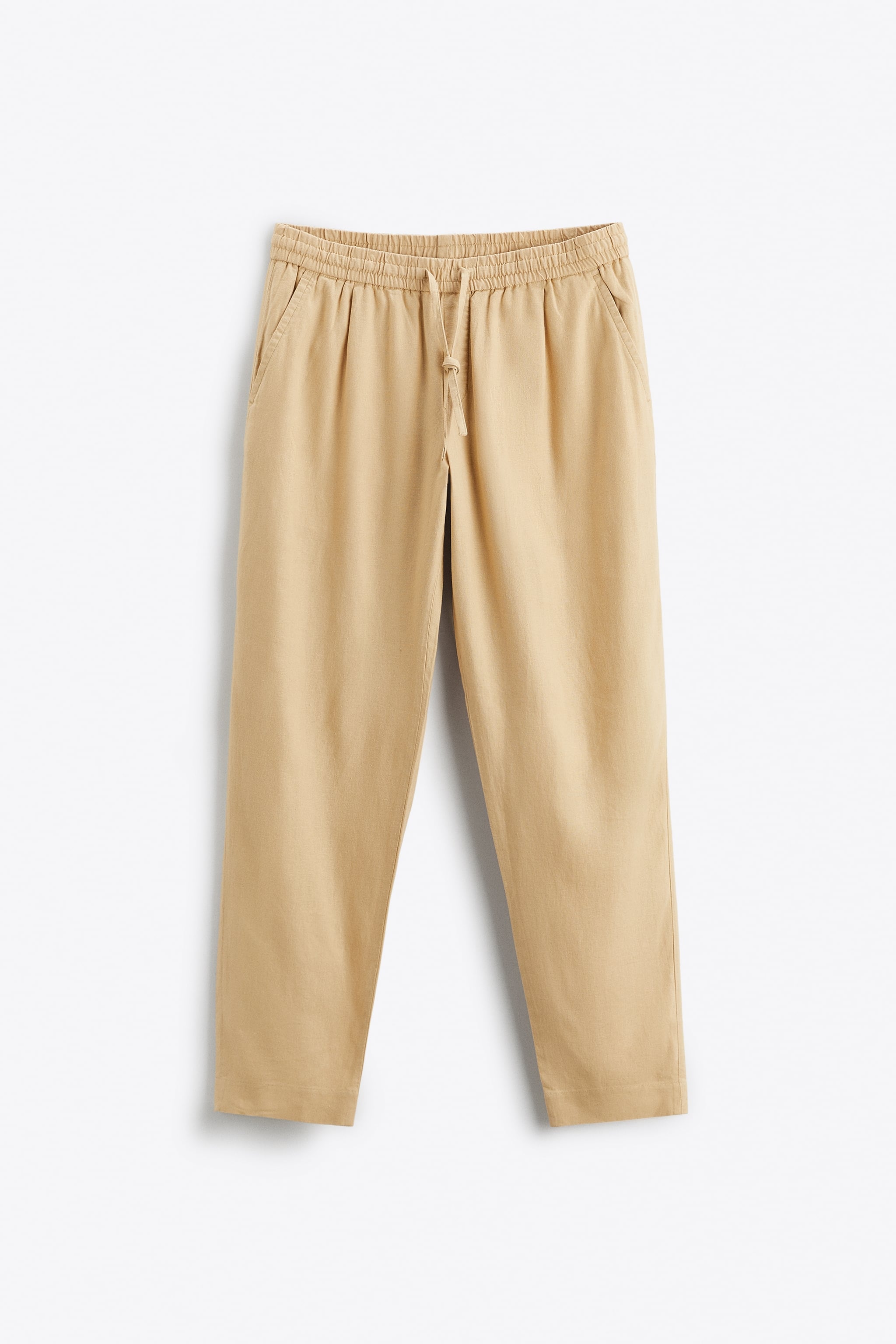 

Спортивные брюки мужские ZARA 04302688 бежевые M (доставка из-за рубежа), Бежевый, 04302688