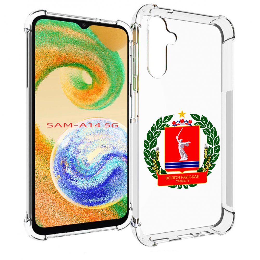 

Чехол MyPads герб-волголградскои-области для Samsung Galaxy A14 5G, Прозрачный, Tocco