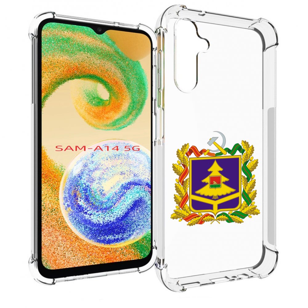 

Чехол MyPads герб-брянскои-области для Samsung Galaxy A14 5G, Прозрачный, Tocco