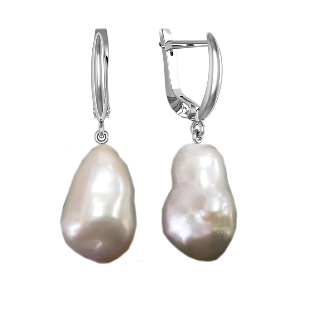 

Серьги из серебра с жемчугом ПРИВОЛЖСКИЙ ЮВЕЛИР 391098-ZM, 391098-ZM