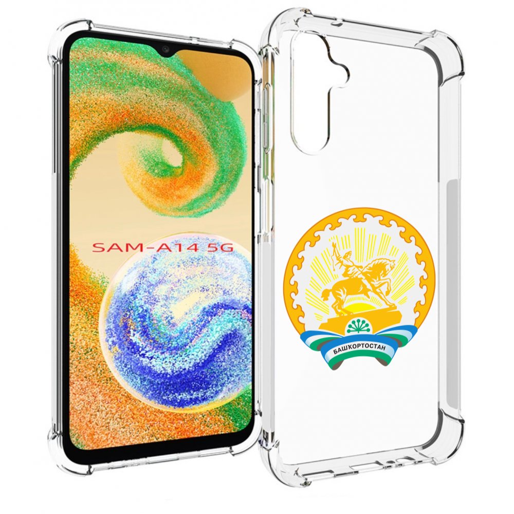 

Чехол MyPads герб-башкортостан-уфа для Samsung Galaxy A14 5G, Прозрачный, Tocco