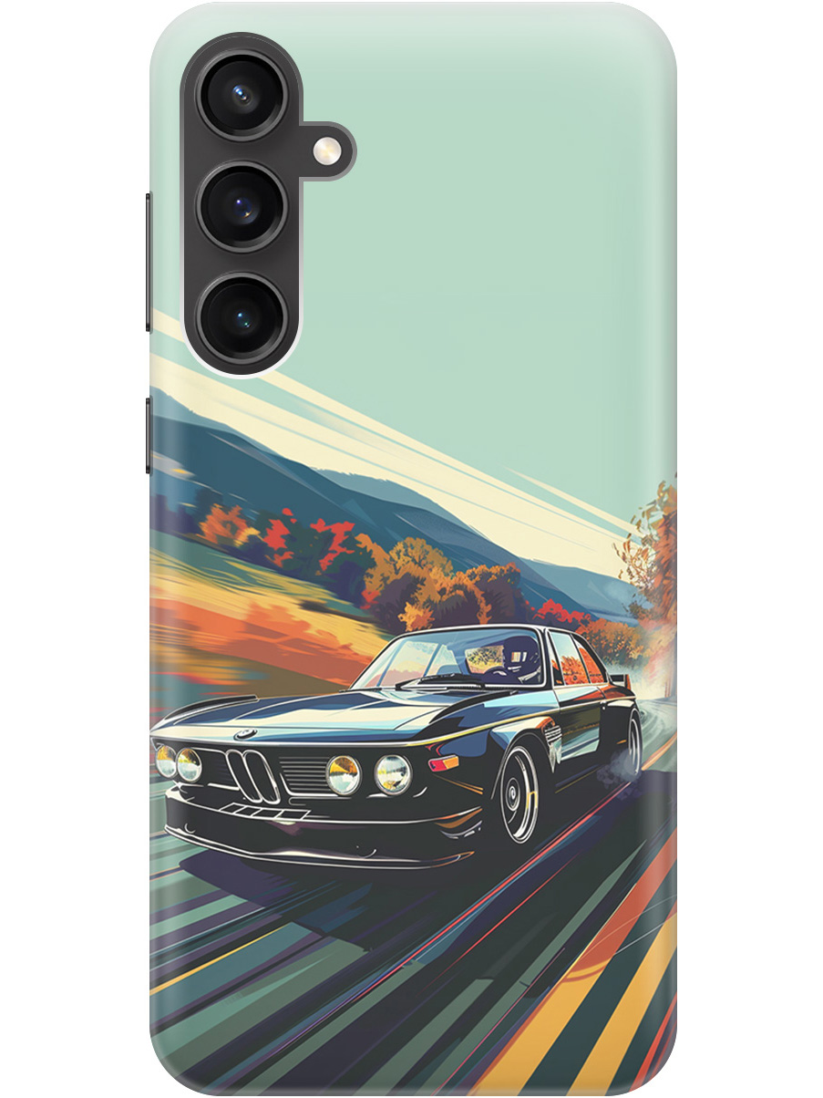 

Силиконовый чехол на Samsung Galaxy S23 FE с принтом "Гоночный BMW", Прозрачный;оранжевый;черный, 776581585