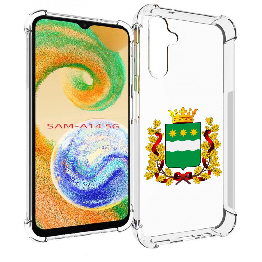 

Чехол MyPads герб-амурскои-области для Samsung Galaxy A14 5G, Прозрачный, Tocco