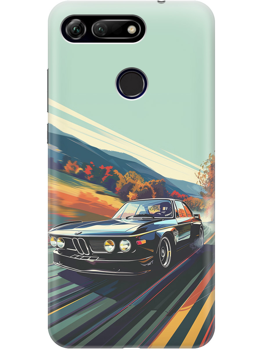 

Силиконовый чехол на Honor View 20 (V20) с принтом "Гоночный BMW", Прозрачный;оранжевый;черный, 720257785