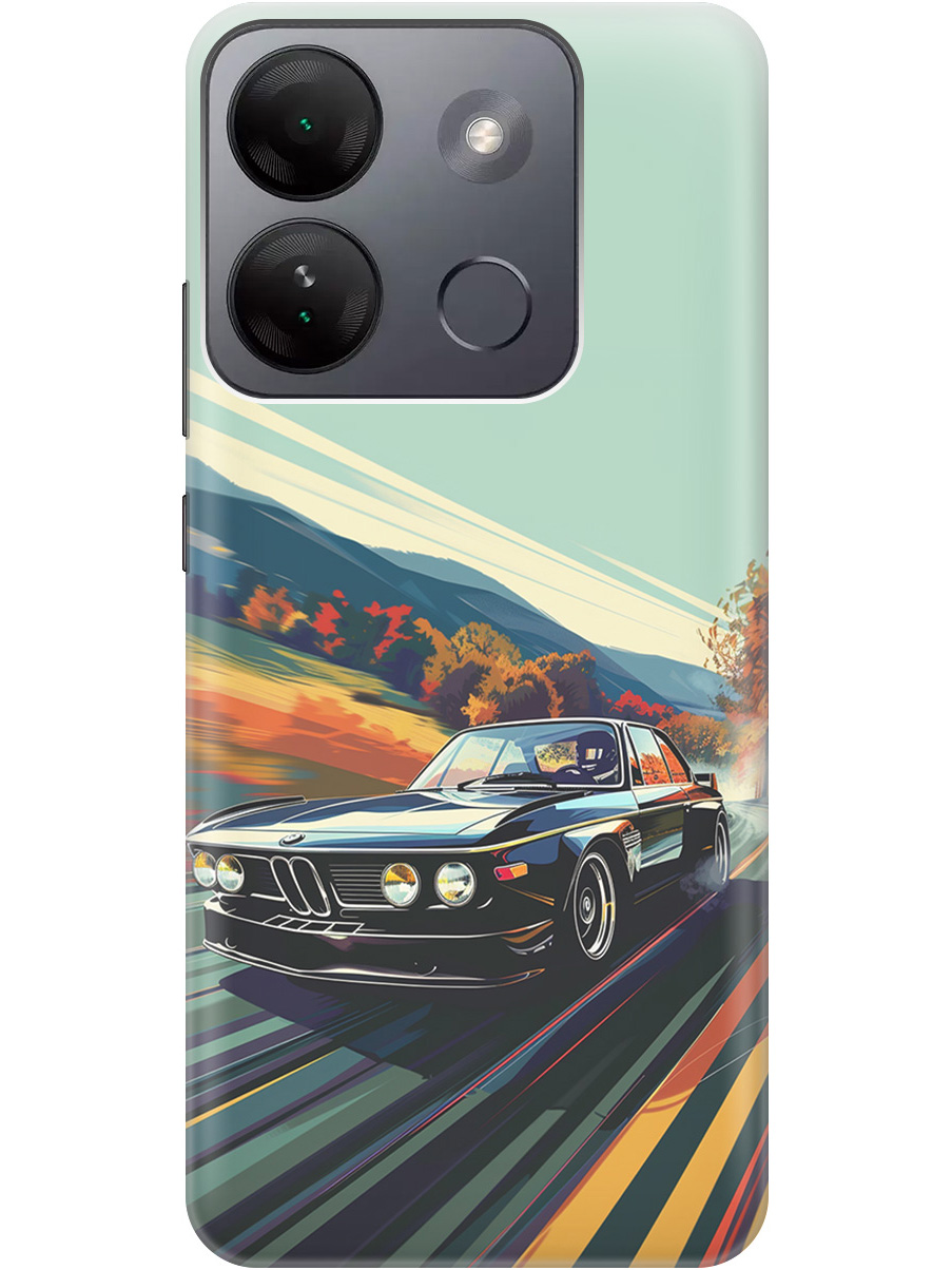 

Силиконовый чехол на Infinix Smart 7 HD с принтом "Гоночный BMW", Прозрачный;оранжевый;черный, 769392085