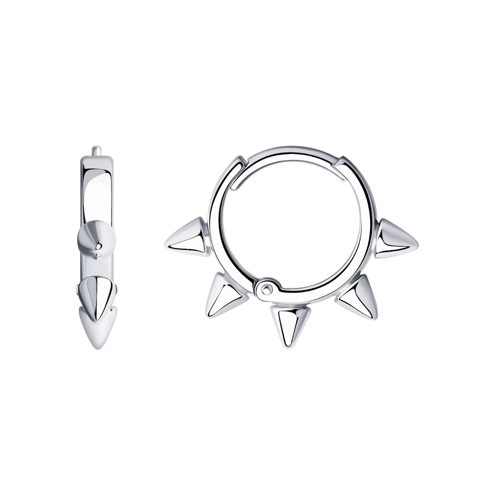 

Серьги конго из серебра SOKOLOV 94025051, 94025051