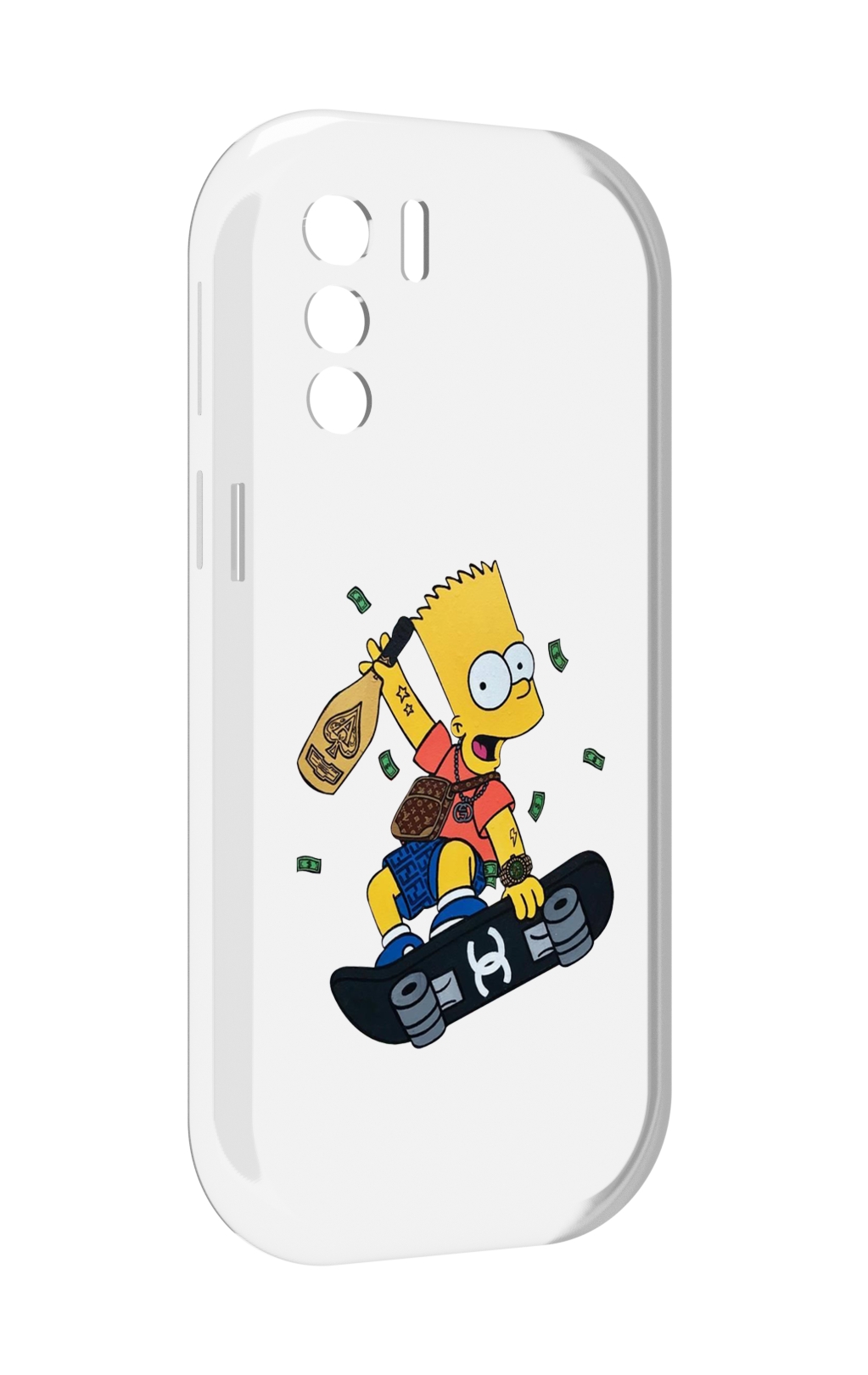 

Чехол MyPads барт-скейтер детский для UleFone Note 13P, Прозрачный, Tocco