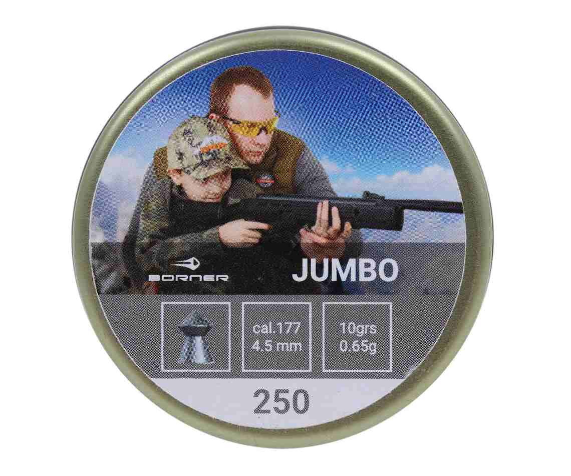 Пуля пневм Borner Jumbo 45 250 шт 065гр 560₽