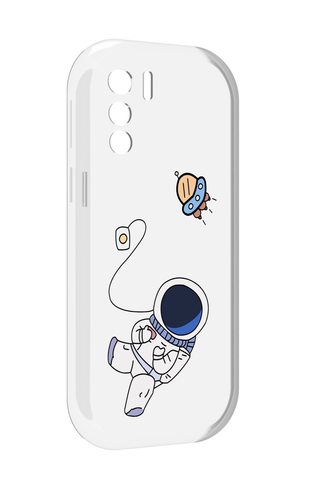 

Чехол MyPads астронавт для UleFone Note 13P, Прозрачный, Tocco