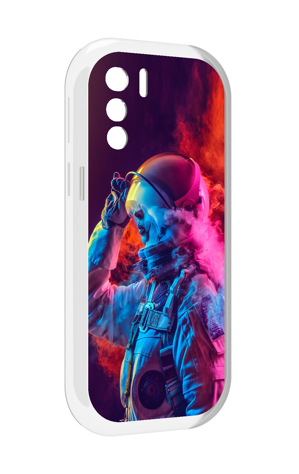 

Чехол MyPads астронавт в дыму для UleFone Note 13P, Прозрачный, Tocco