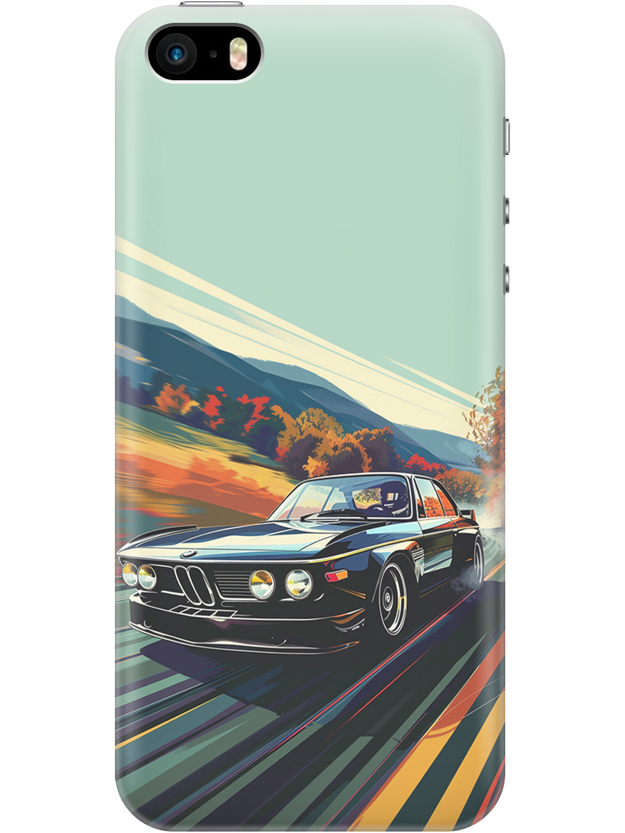 

Силиконовый чехол на Apple iPhone SE / 5s / 5 с принтом "Гоночный BMW", Прозрачный;оранжевый;черный, 713830285