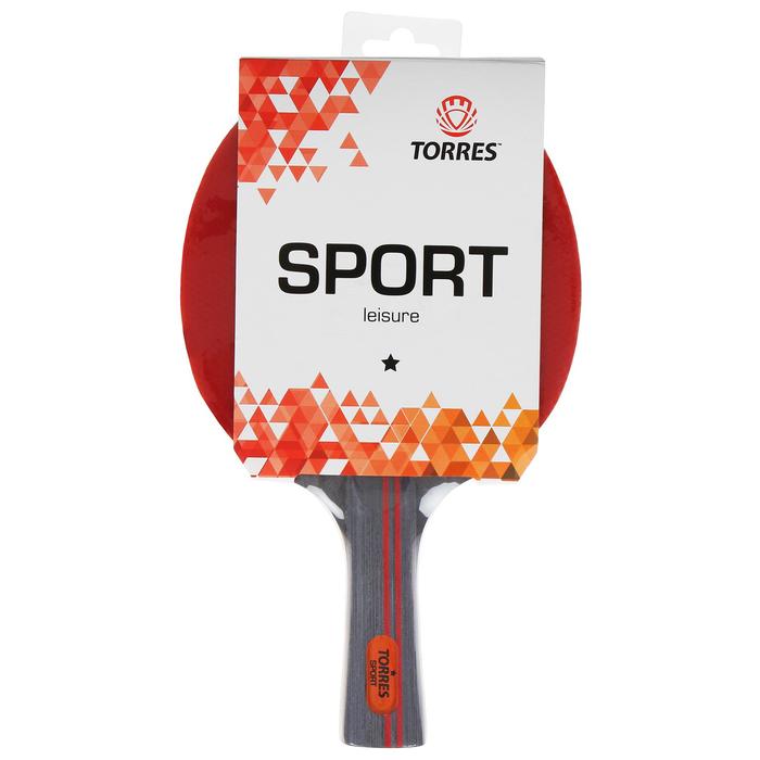 фото Ракетка для настольного тенниса torres sport, 1 звезда, для любителей