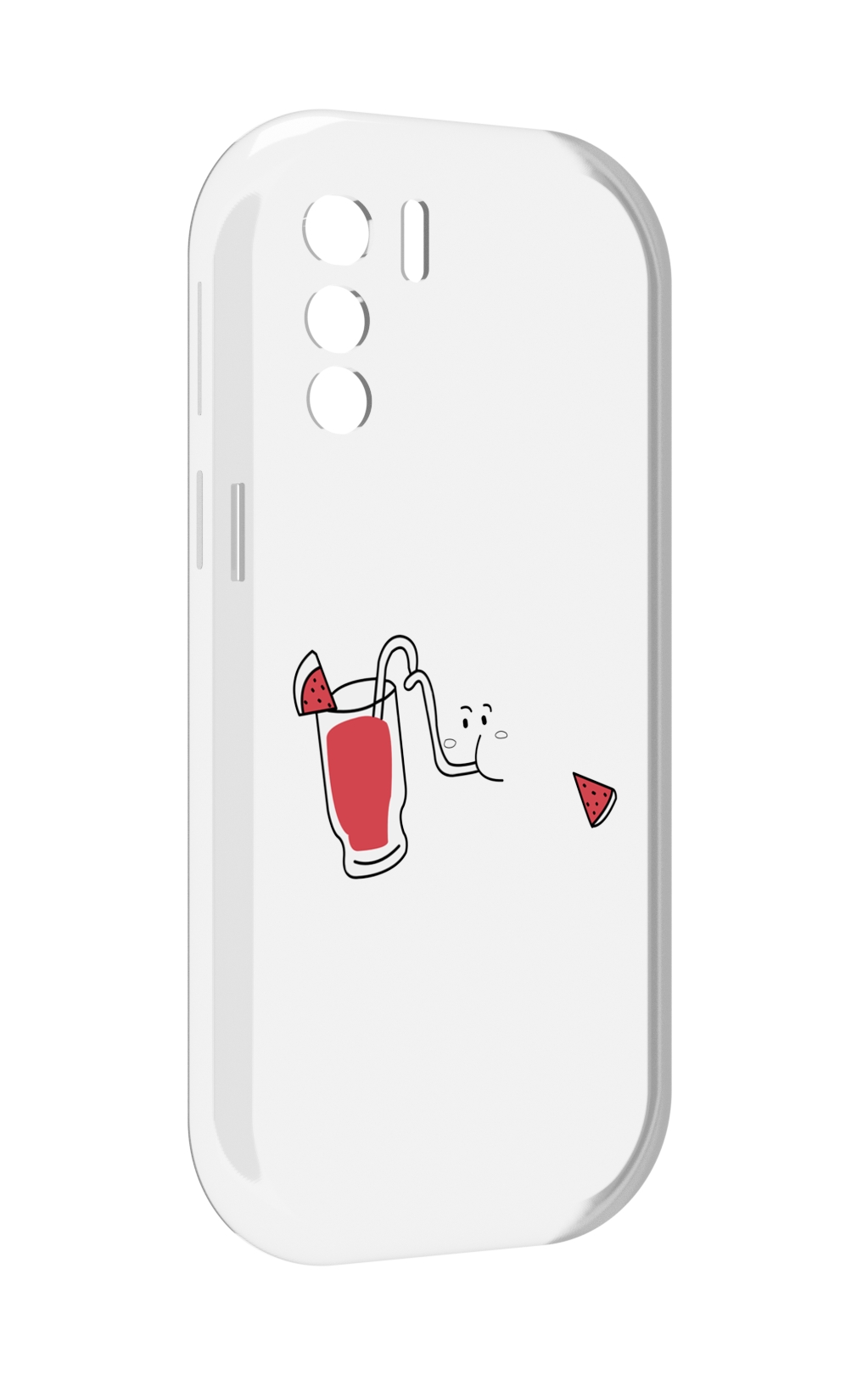 

Чехол MyPads арбузный-напиток для UleFone Note 13P, Прозрачный, Tocco