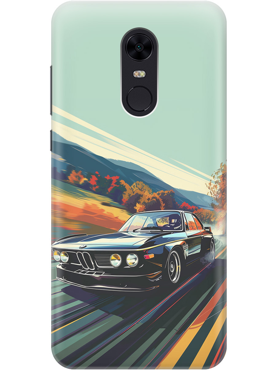 

Силиконовый чехол на Xiaomi Redmi 5 Plus с принтом "Гоночный BMW", Прозрачный;оранжевый;черный, 717097585