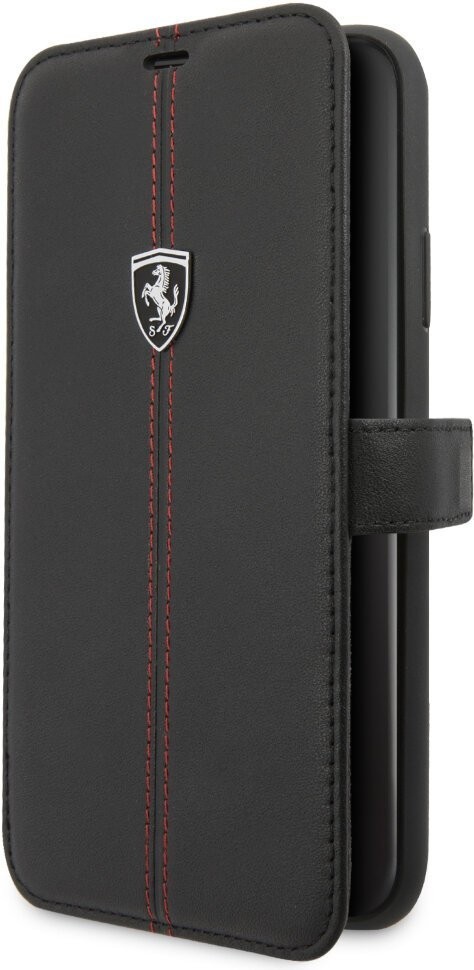 фото Чехол cg mobile ferrari heritage w booktype leather iphone 11 pro max черный