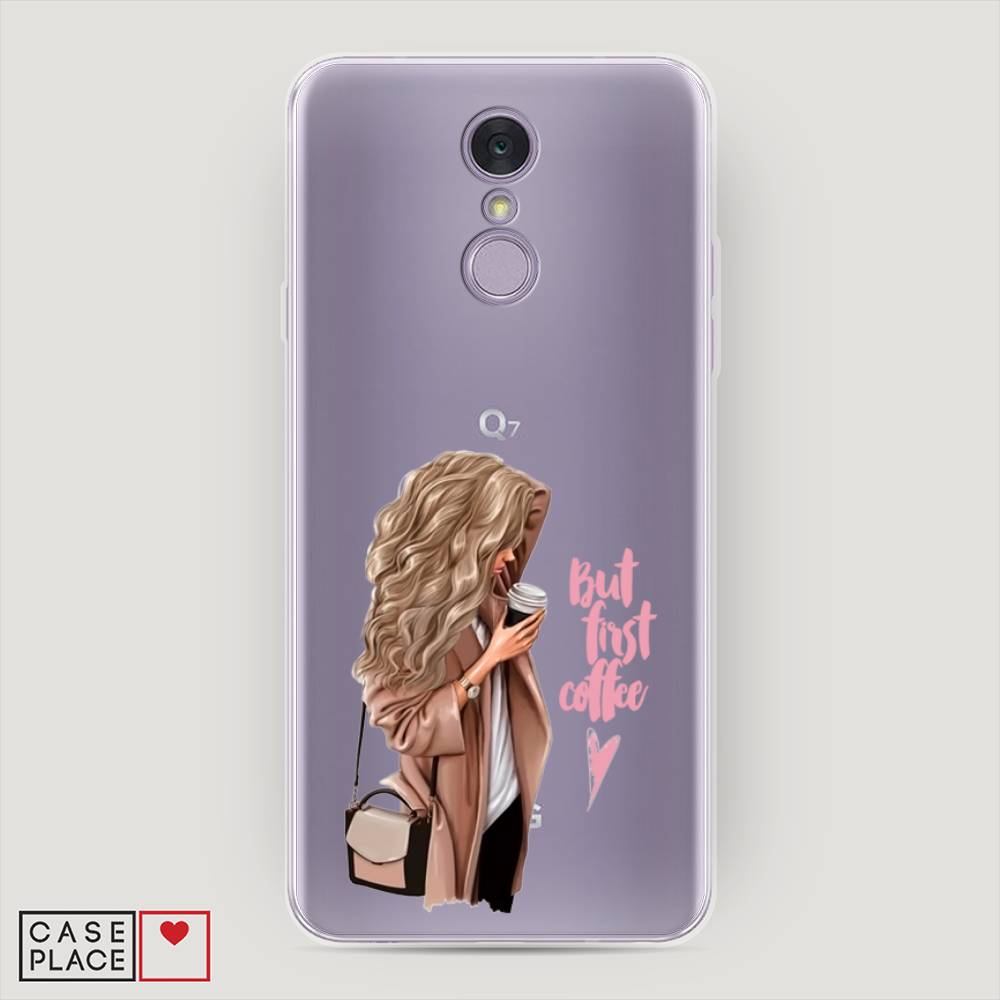 

Чехол Awog "Девушка с кофе" для LG Q7 (Plus, Alpha)