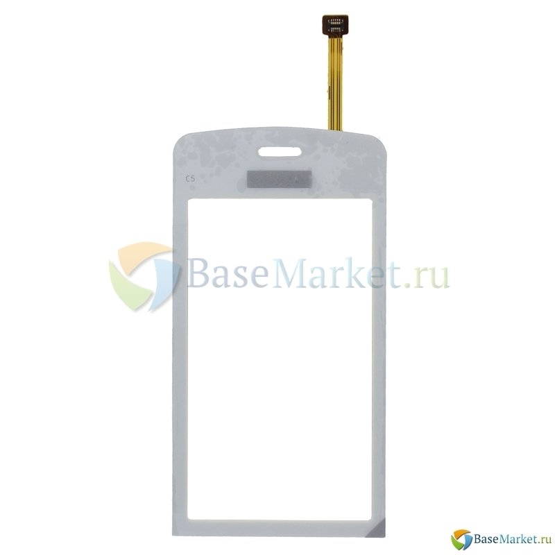 

Тачскрин (сенсор) BaseMarket для Nokia C5-06 (белый)