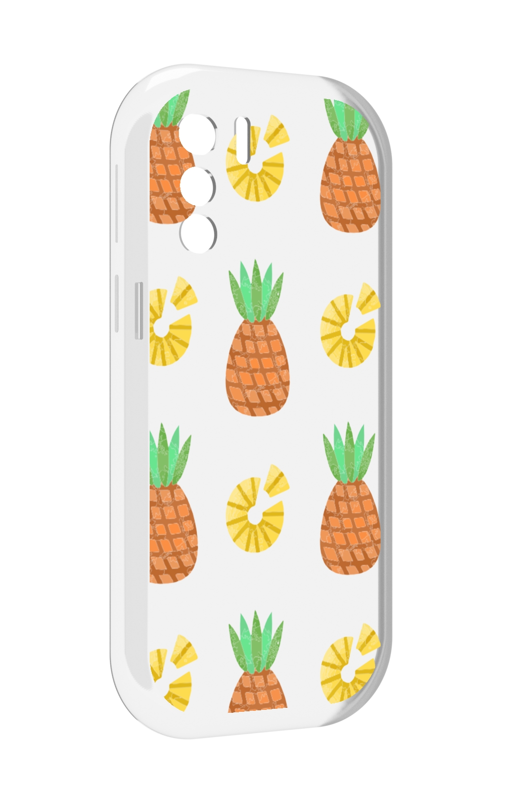 

Чехол MyPads ананасики для UleFone Note 13P, Прозрачный, Tocco