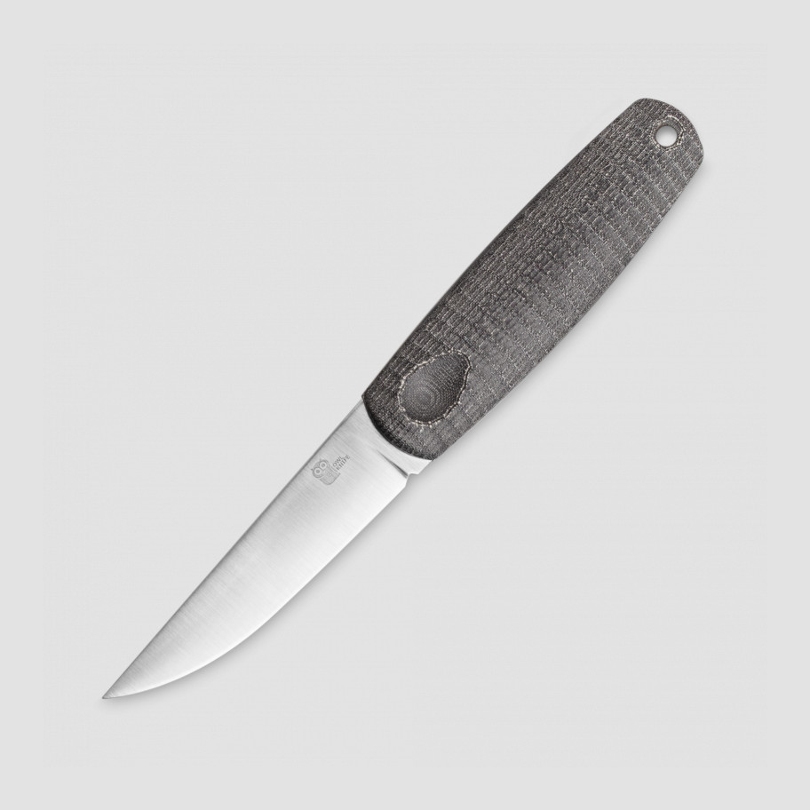 

Нож с фиксированным клинком OWL KNIFE, North-XS, 8,5 см, серый, North-XS