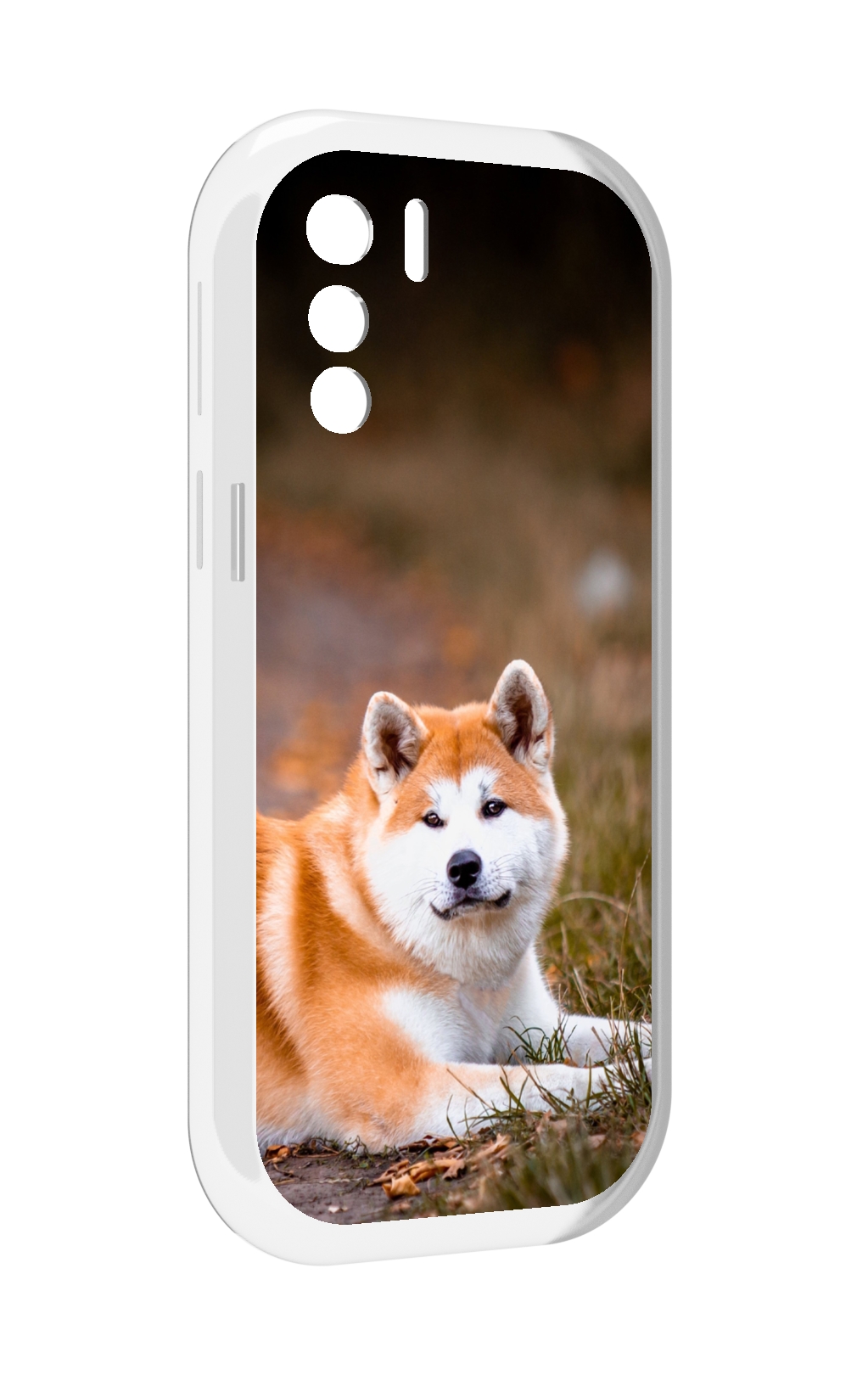 

Чехол MyPads акита ину для UleFone Note 13P, Прозрачный, Tocco