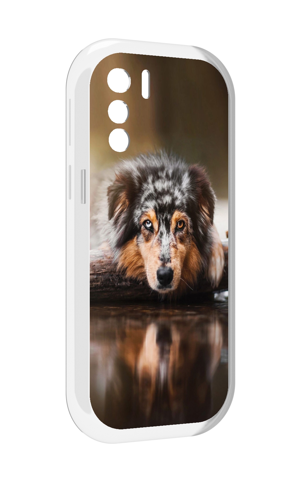 

Чехол MyPads австралииская овчарка для UleFone Note 13P, Прозрачный, Tocco