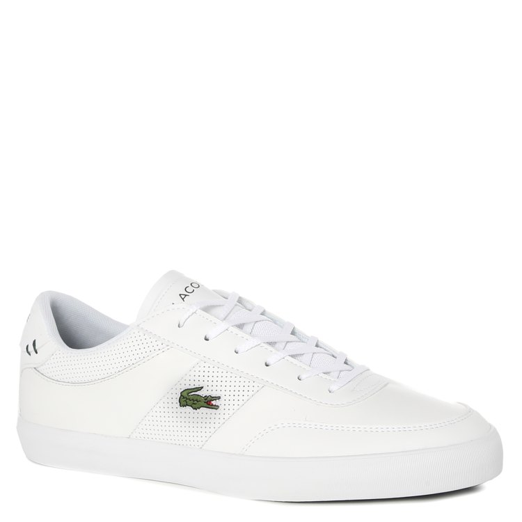 фото Кроссовки мужские lacoste cma0014 court-master 0120 1 белые 7 uk