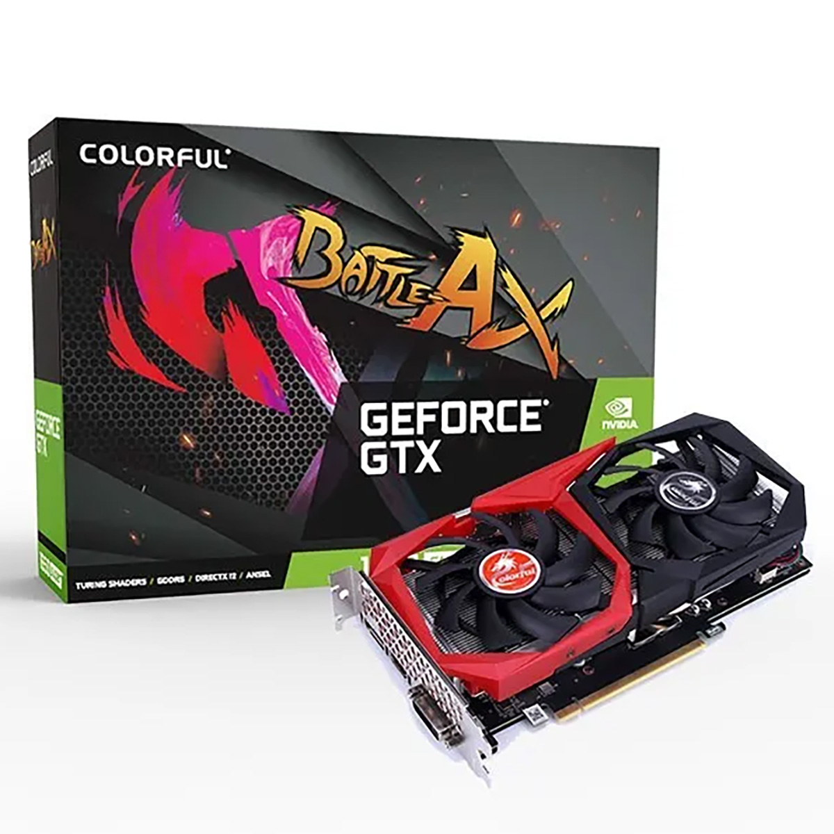 

Видеокарта Colorful NVIDIA GeForce GTX 1650 EX, GeForce GTX 1650 EX