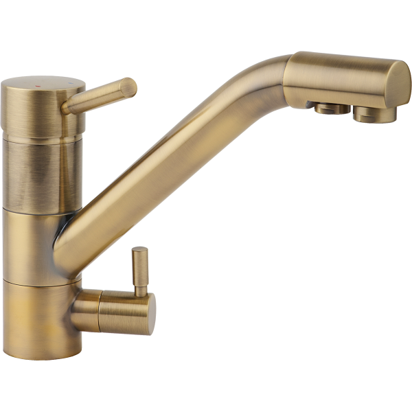 Кухонный смеситель TopZero WIX 301 BR, бронза