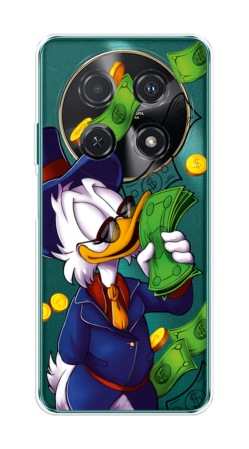 

Чехол на Huawei Nova 12i "Scrooge McDuck with Money", Синий;зеленый;белый, 6123950-1