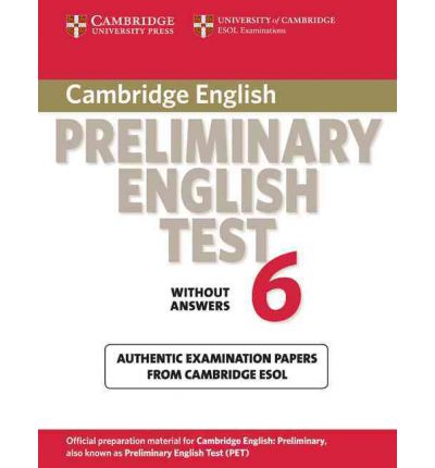 

Cambridge Preliminary English Test 6 Student's Book