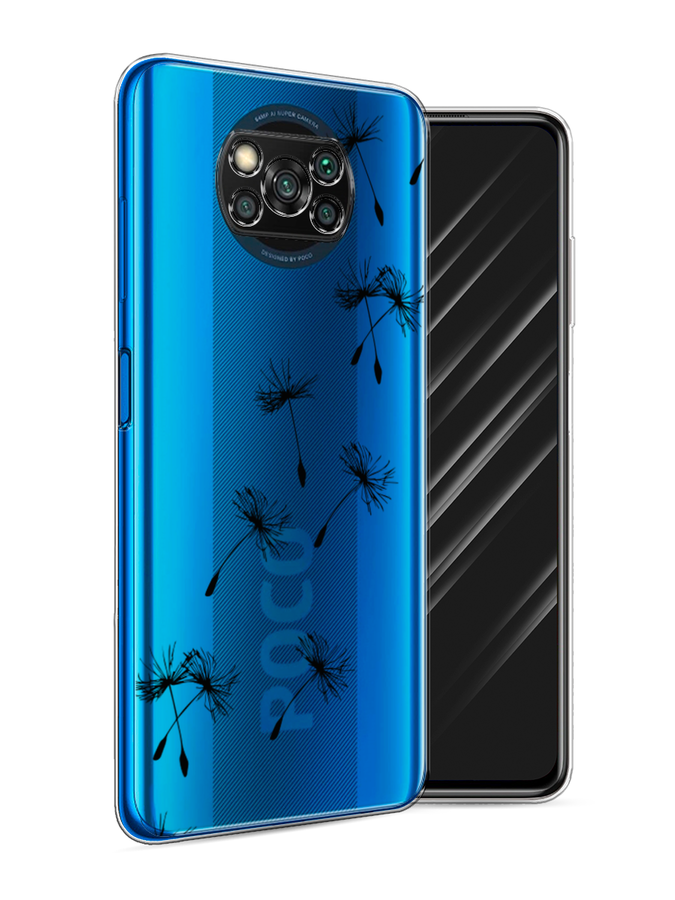 

Чехол Awog на Poco X3/X3 Pro "Летящие одуванчики", Разноцветный, 310650-8