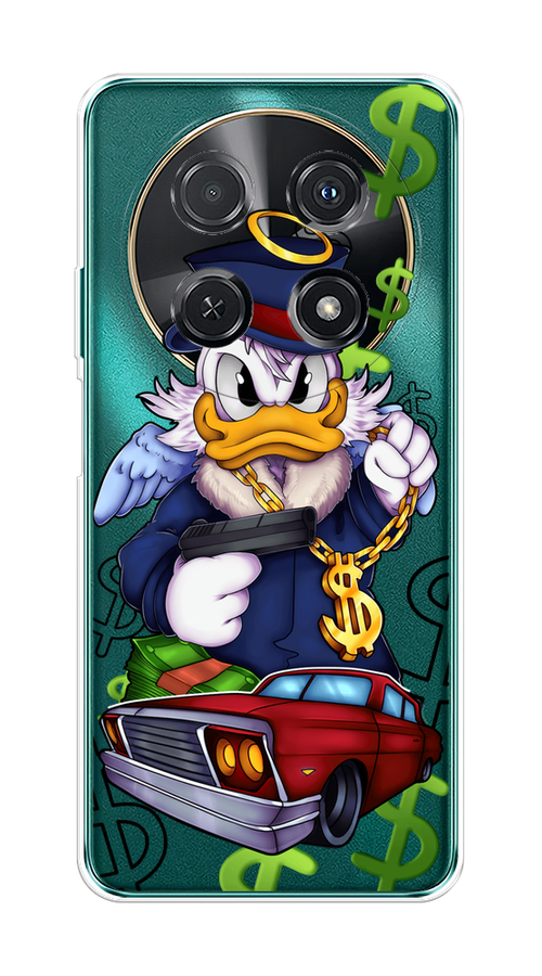 

Чехол на Huawei Nova 12i "Scrooge McDuck with a Gold Chain", Красный;синий;белый, 6123950-1