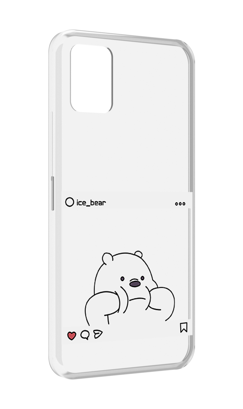 

Чехол MyPads ледяной-медведь для Umidigi Power 5, Прозрачный, Tocco