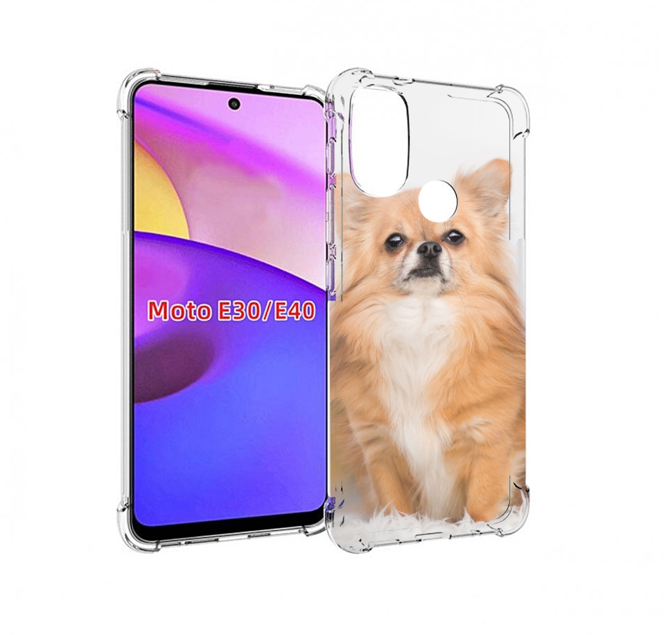 

Чехол бампер MyPads чихуа хуа для Motorola Moto E30., Прозрачный, Tocco