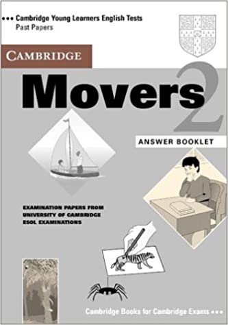 

Книга Cambridge Movers 2 Answer Booklet : Examination Papers from the University of Cam...