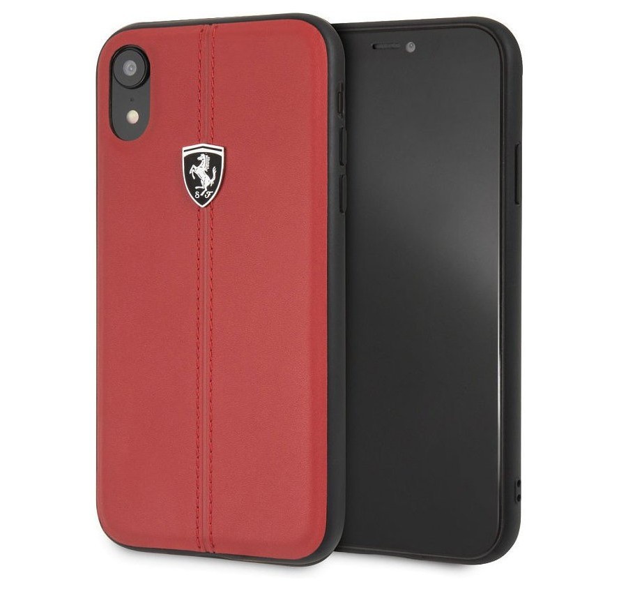 фото Чехол cg mobile ferrari heritage w leather iphone xr красный