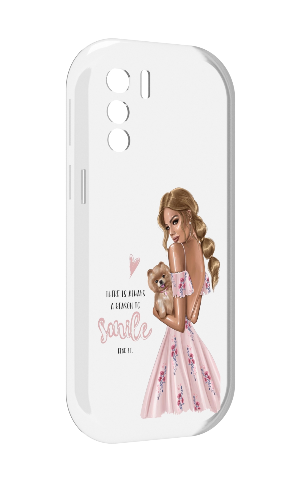 

Чехол MyPads Улыбайся-чаще женский для UleFone Note 13P, Прозрачный, Tocco