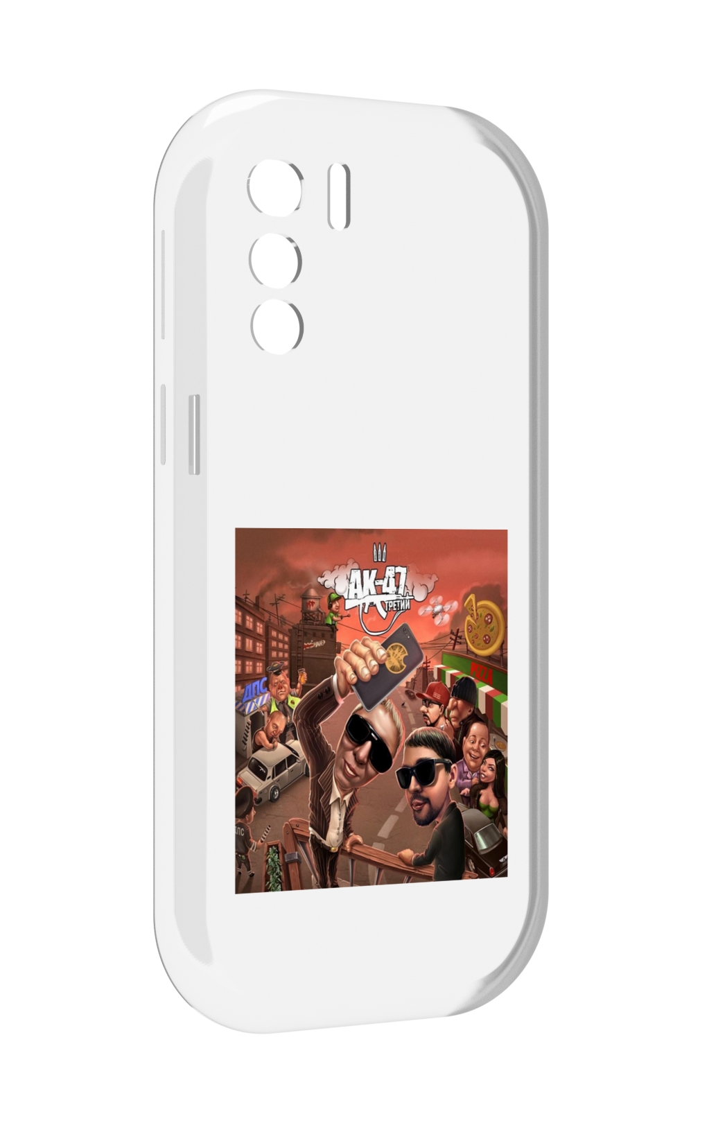 

Чехол MyPads Третий АК-47 для UleFone Note 13P, Прозрачный, Tocco