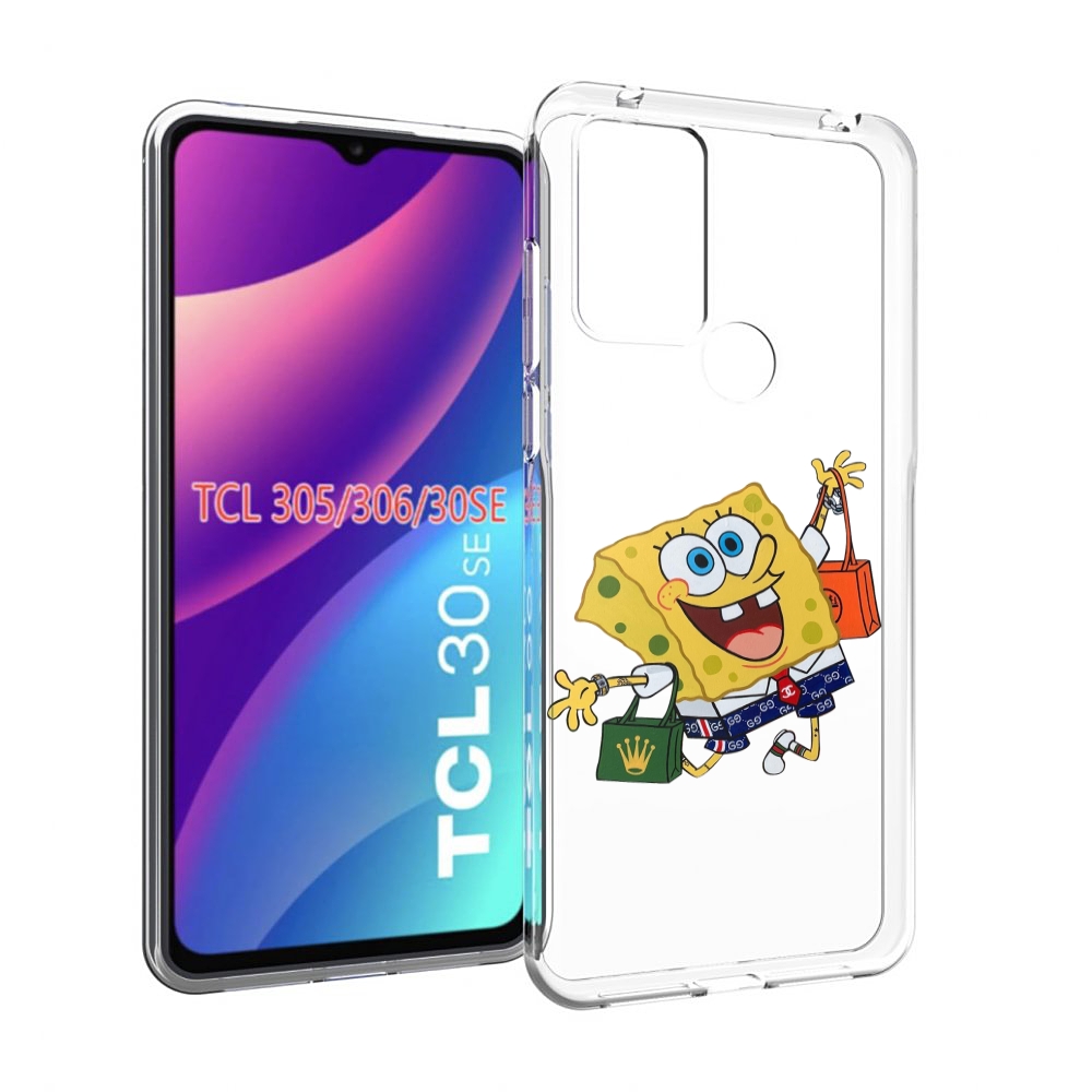 

Чехол MyPads модный-спанч-боб для TCL 30SE/305/306/30E, Tocco
