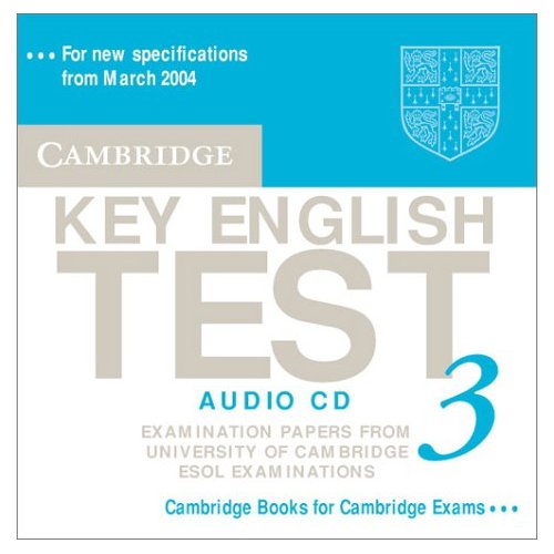 

Книга Cambridge Key English Test 3 Audio CD