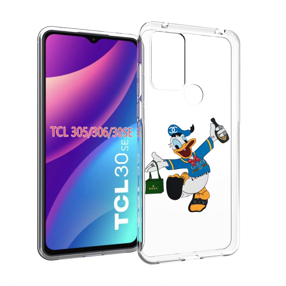 

Чехол MyPads модный-дональд-дак для TCL 30SE/305/306/30E, Tocco