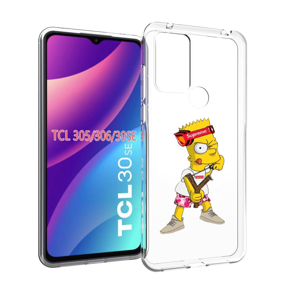 

Чехол MyPads модный-барт-симпсон для TCL 30SE/305/306/30E, Tocco