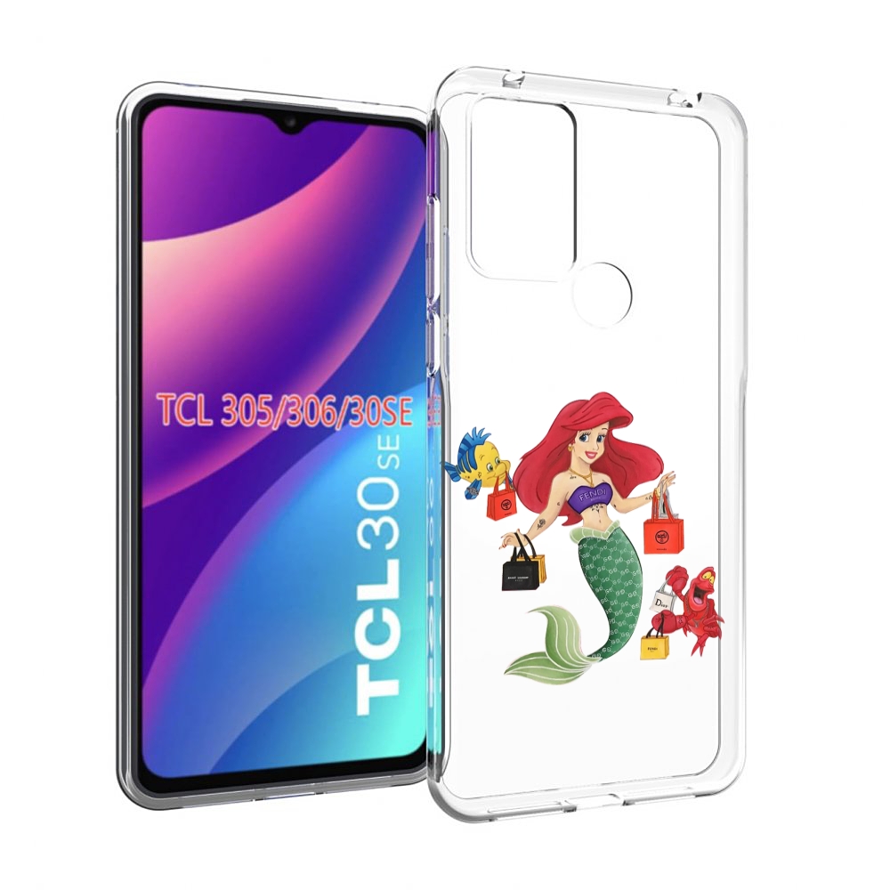 

Чехол MyPads модная-русалка женский для TCL 30SE/305/306/30E, Tocco