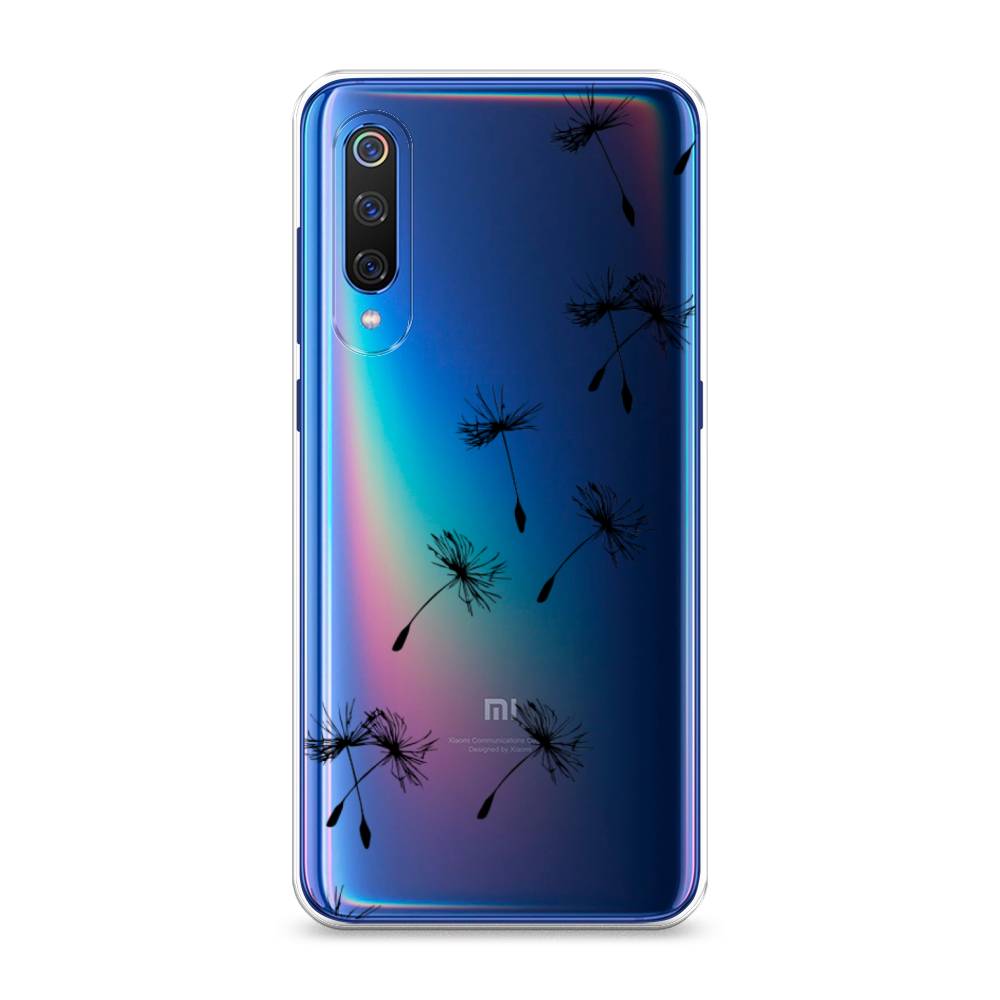 

Чехол Awog на Xiaomi Mi 9 "Летящие одуванчики", Разноцветный, 34850-8