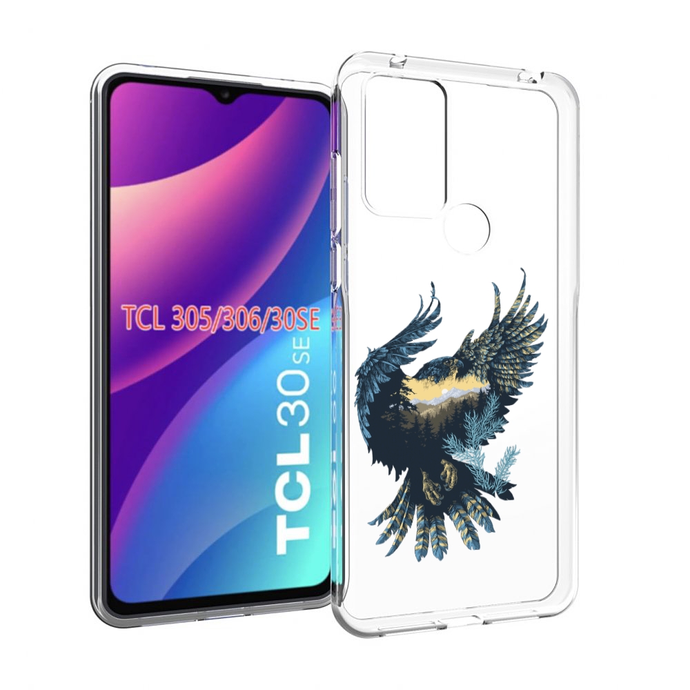 

Чехол MyPads мирок в соколе для TCL 30SE/305/306/30E, Tocco