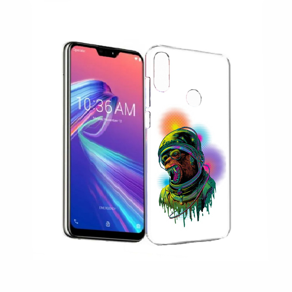 

Чехол MyPads Tocco для Asus ZenFone Max Pro (M2) (ZB631KL) медведь космонавт, Прозрачный, Tocco