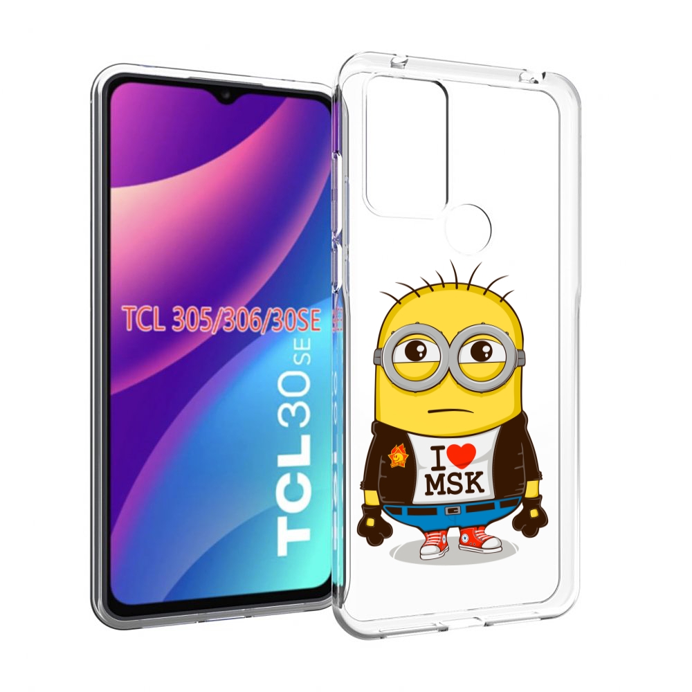 

Чехол MyPads миньон-я-люблю-Мск для TCL 30SE/305/306/30E, Tocco