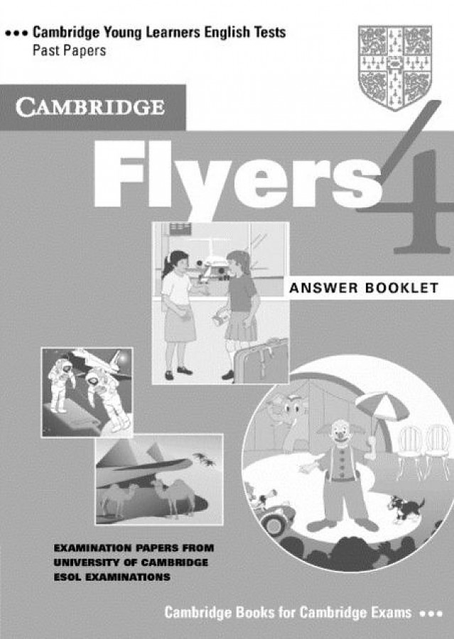 фото Книга cambridge flyers 4 answer booklet cambridge university press